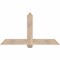 Ekena Millwork Eugene Smooth Timber Gable Bracket, Douglas Fir, 60"W x 32"H x 5 1/2"D x 5 1/2"F, 13/12 Pitch GBW060X32X0606EUG00SDF - alternate 1
